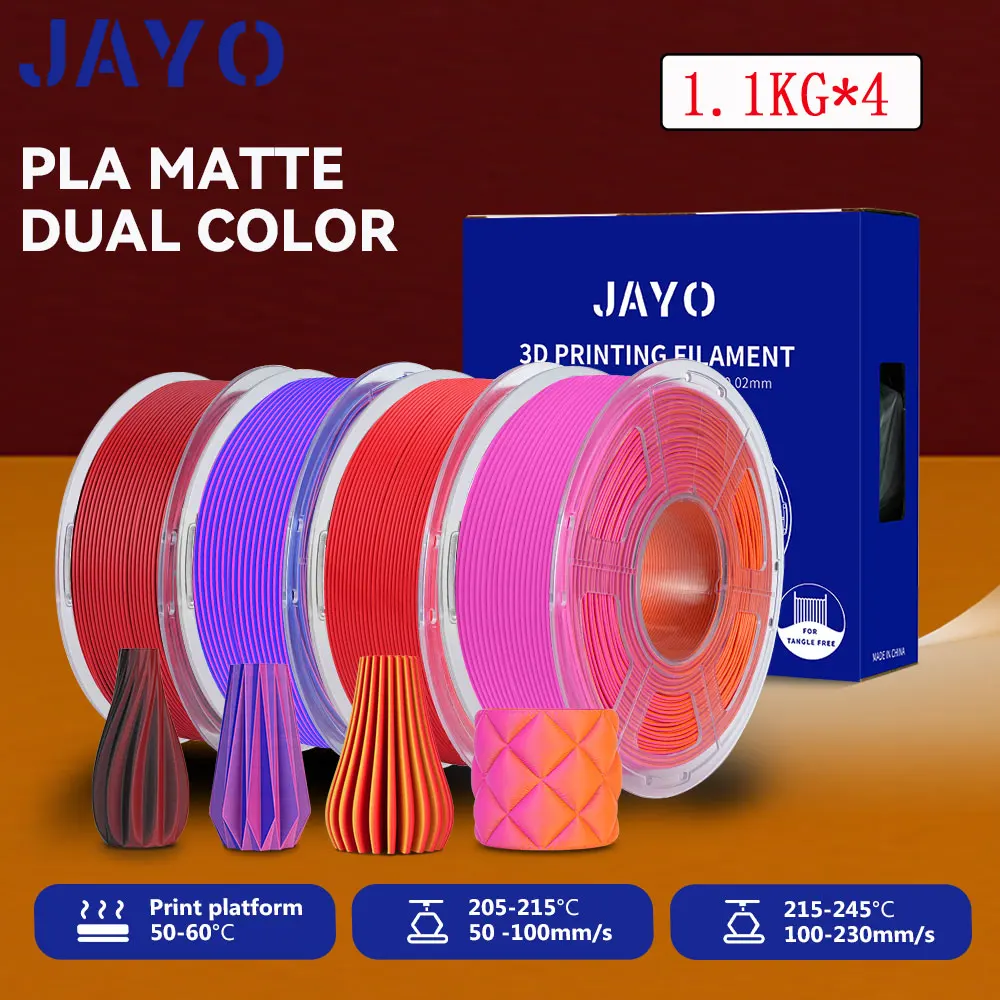 Filament JAYO PLA Dwukolorowy Matowy (DUAL MATTE)