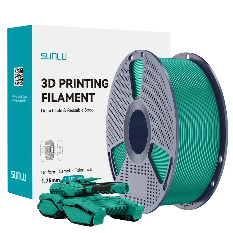 Filament SUNLU PLA Zielony (GREEN)