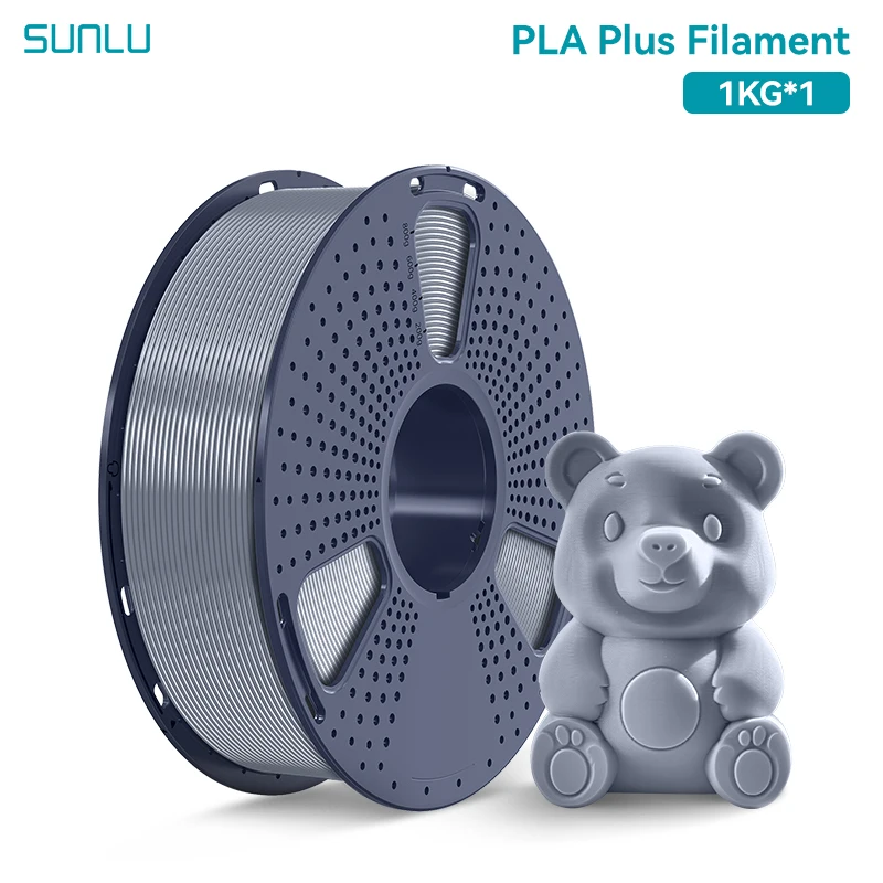 Filament SUNLU PLA Srebrny (SILVER)