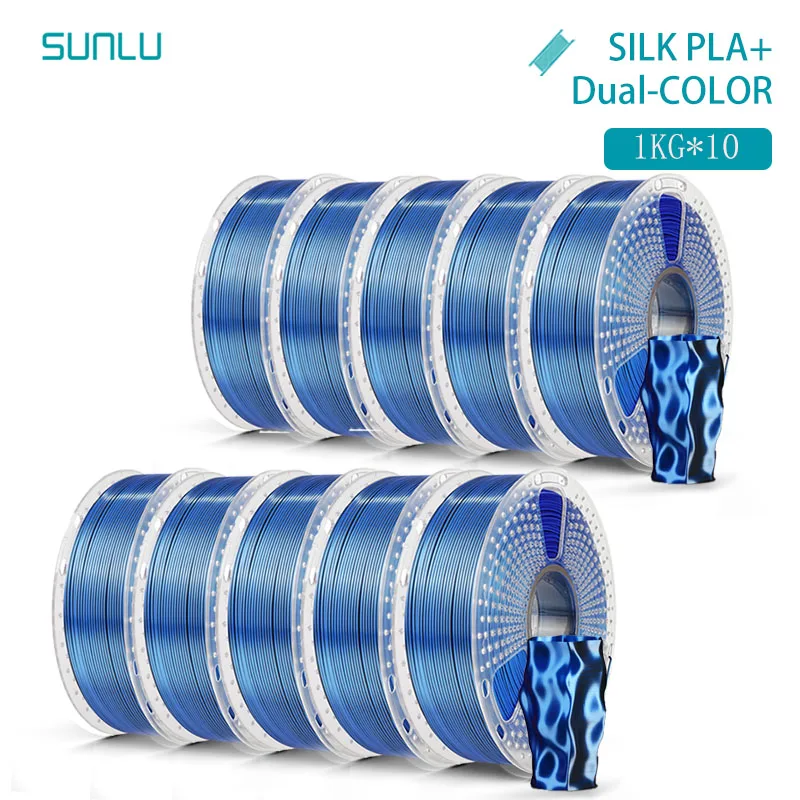Filament SUNLU PLA  Dwukolorowy Jedwabny (DUAL SILK)