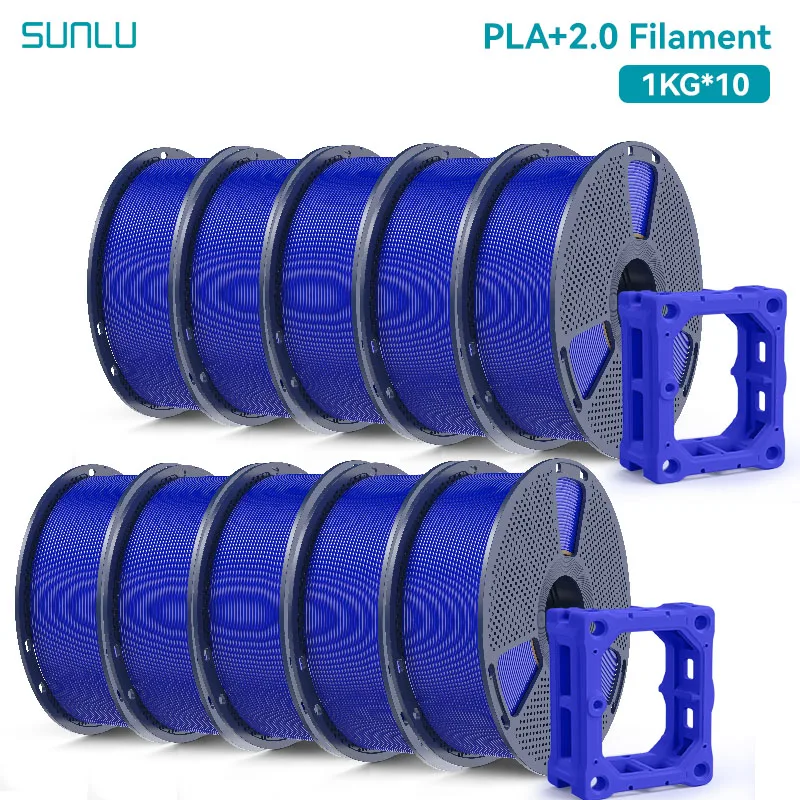 Filament SUNLU PLA Plus Niebieski (BLUE)