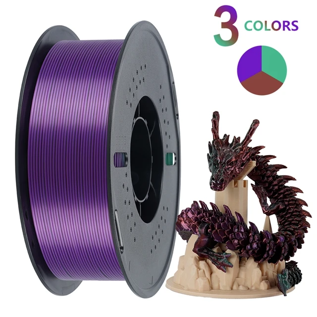 Filament Kingroon PLA  Dwukolorowy Jedwabny (DUAL SILK)