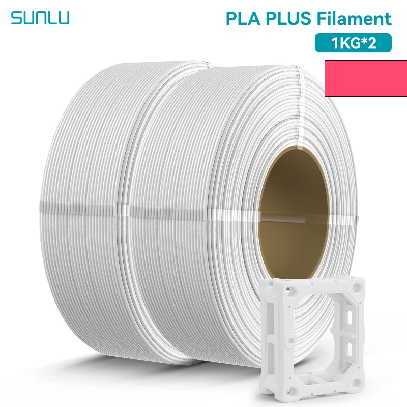 Filament SUNLU PLA Plus Biały (WHITE)