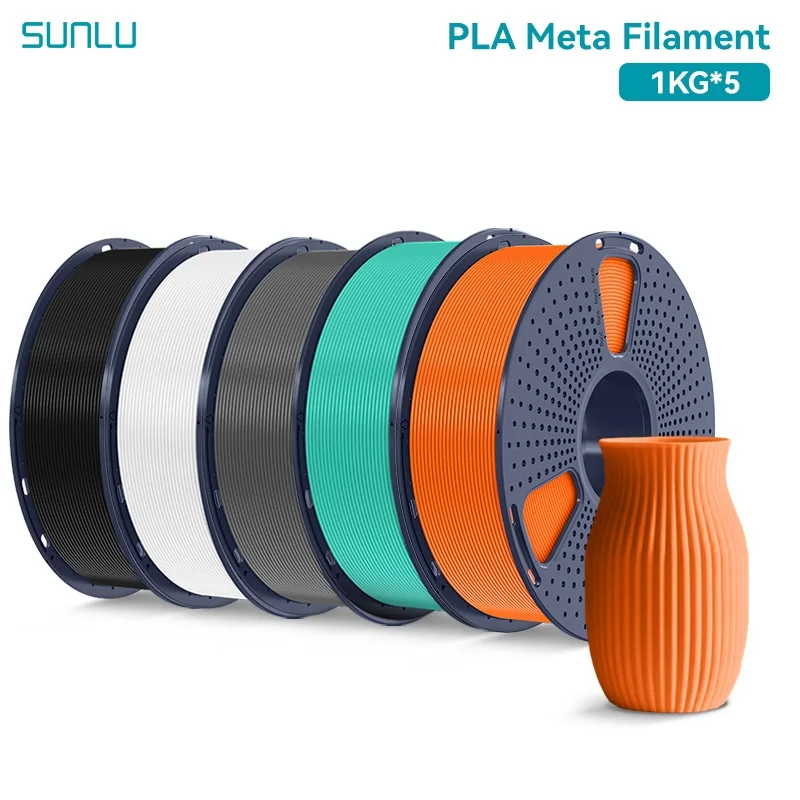 Filament SUNLU PLA Czarny (BLACK)