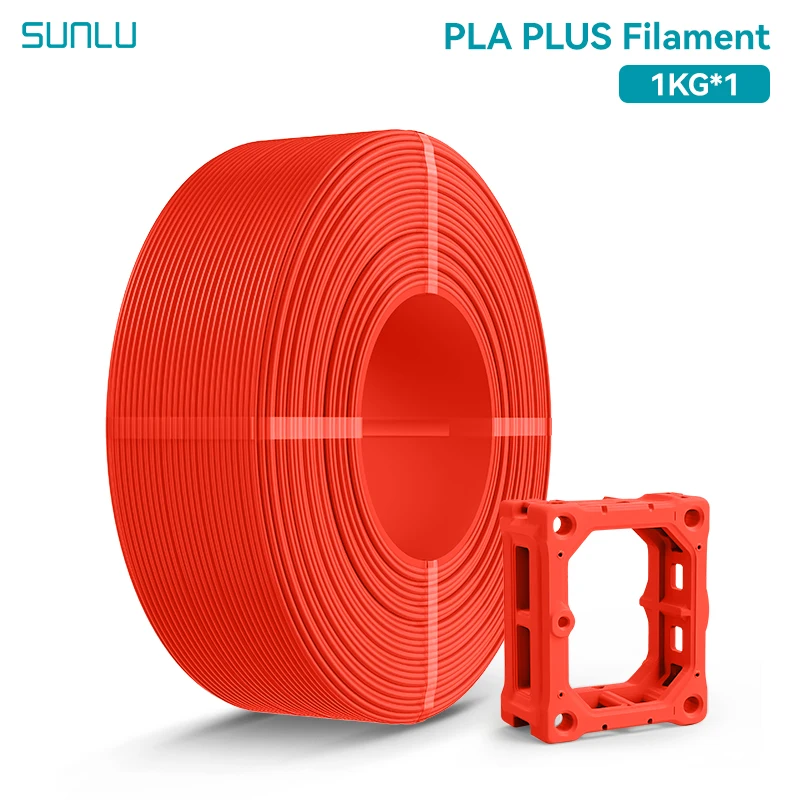 Filament SUNLU PLA Plus Czerwony (RED)