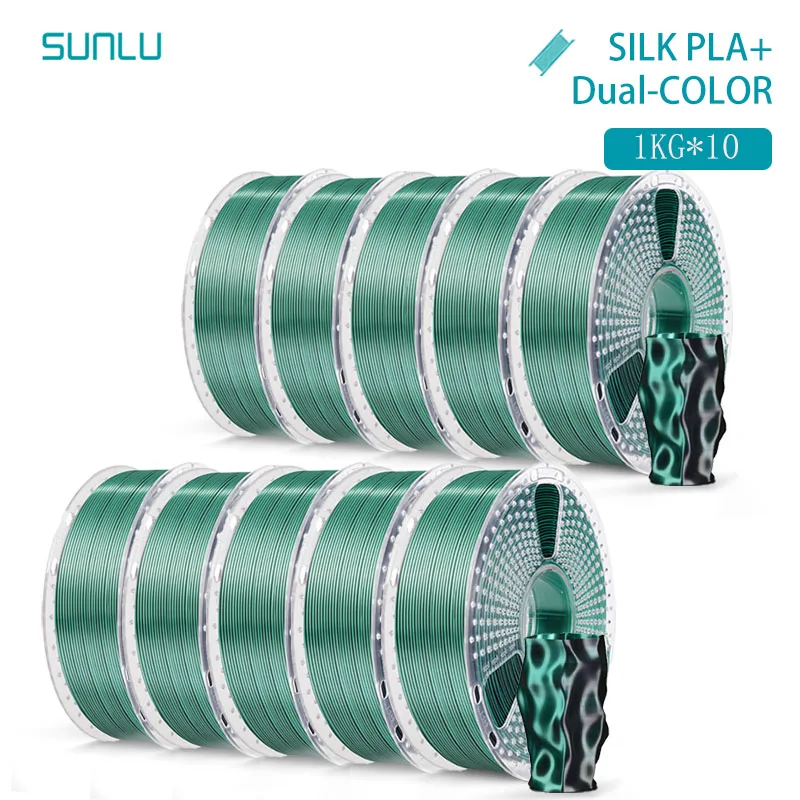 Filament SUNLU PLA  Dwukolorowy Jedwabny (DUAL SILK)