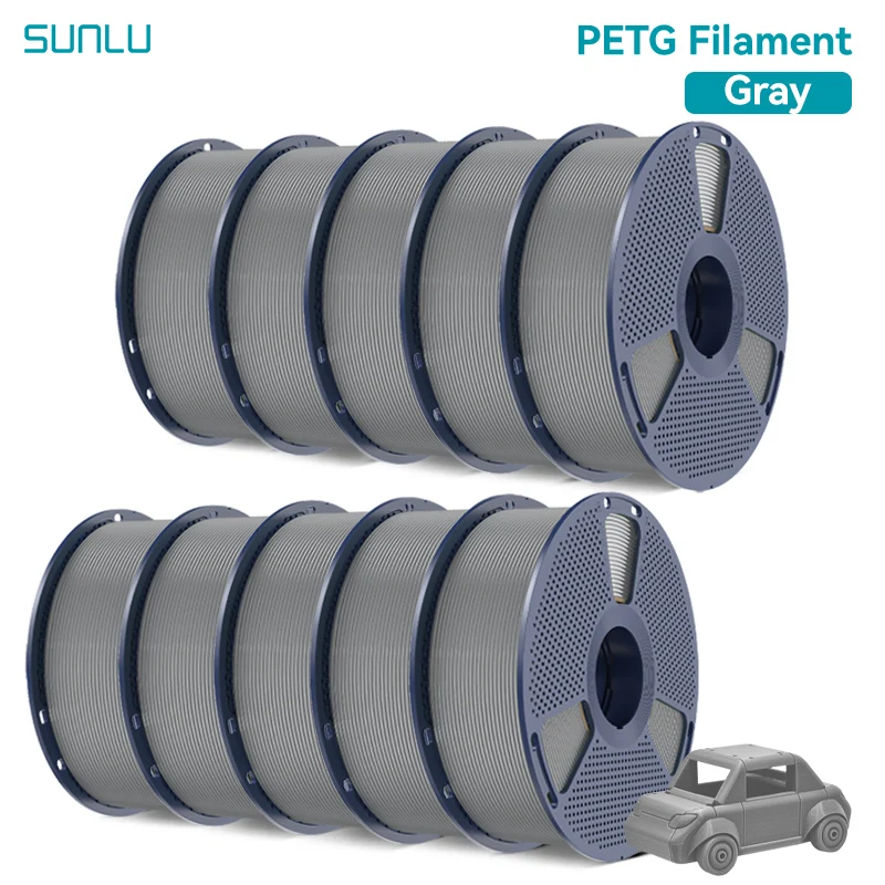 Filament SUNLU PETG Szary (GRAY)