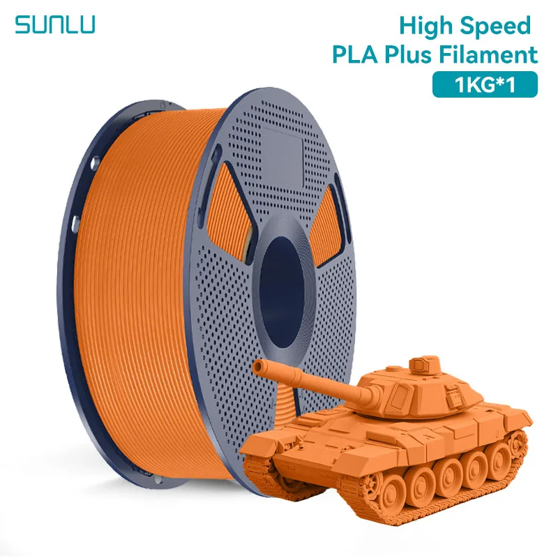 Filament SUNLU PLA Plus High-Speed Pomarańczowy (ORANGE)