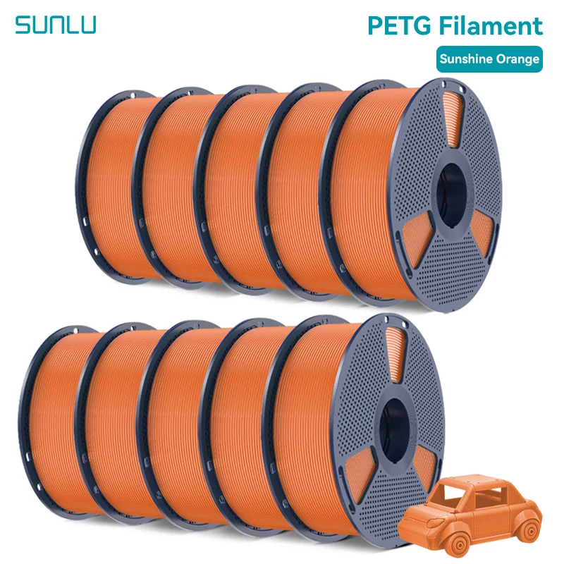 Filament SUNLU PETG Pomarańczowy (ORANGE)