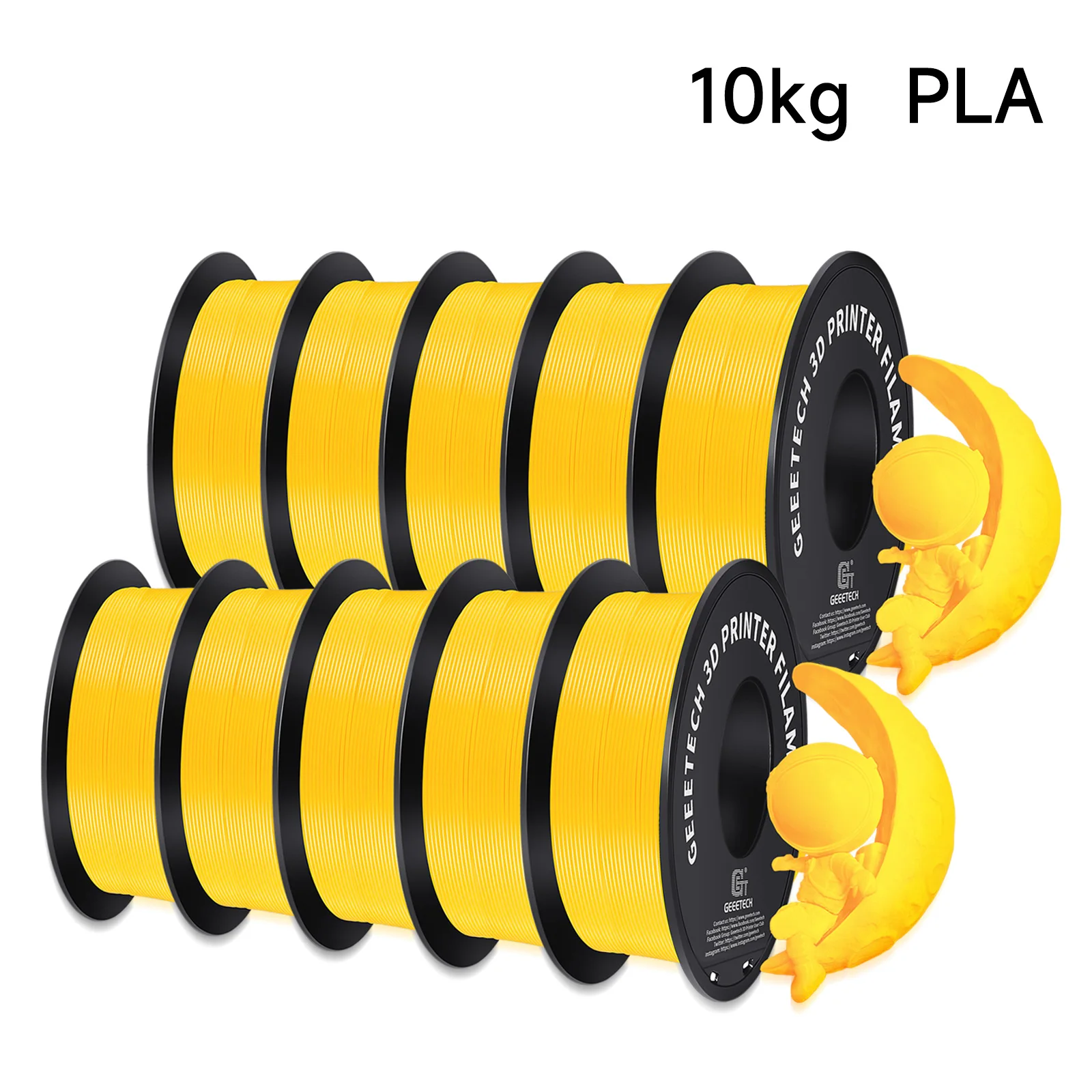 Filament GEEETECH PLA Żółty (YELLOW)
