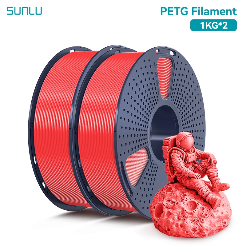 Filament SUNLU PETG Czerwony (RED)