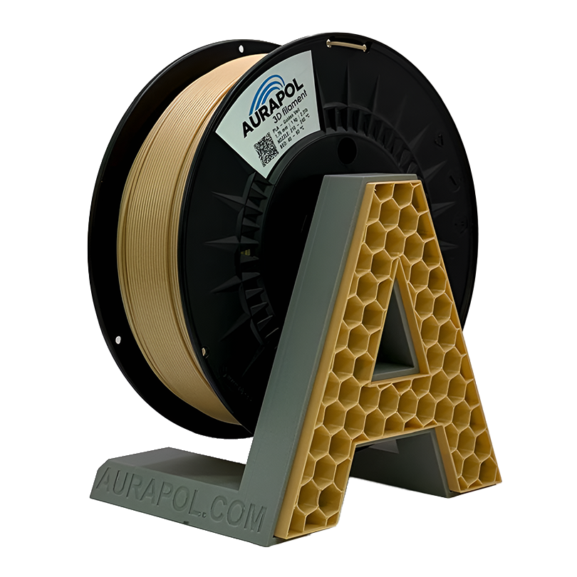 Filament Aurapol PLA Złoty (GOLD)