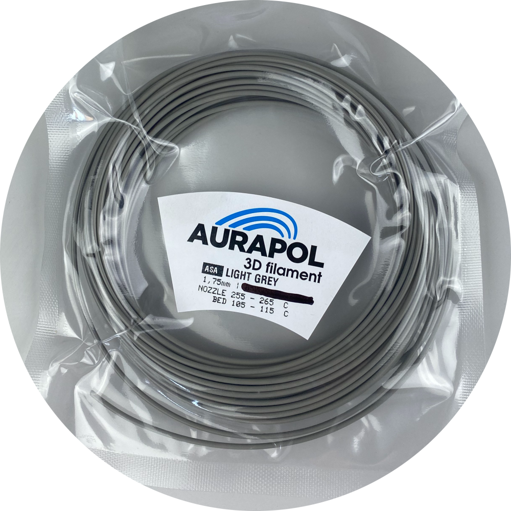 Filament Aurapol ASA Szary (GRAY)