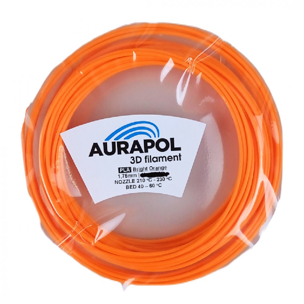 Filament Aurapol PLA Pomarańczowy (ORANGE)