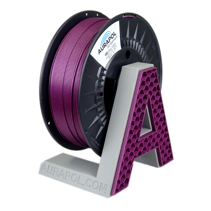 Filament Aurapol PLA Fioletowy (PURPLE)