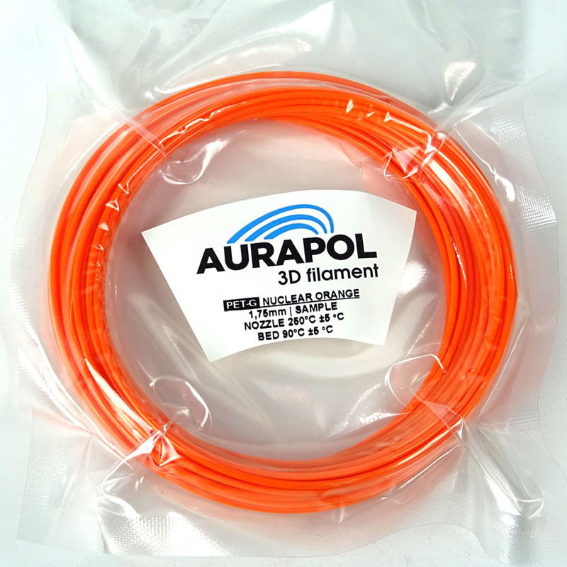 Filament Aurapol PETG Pomarańczowy (ORANGE)