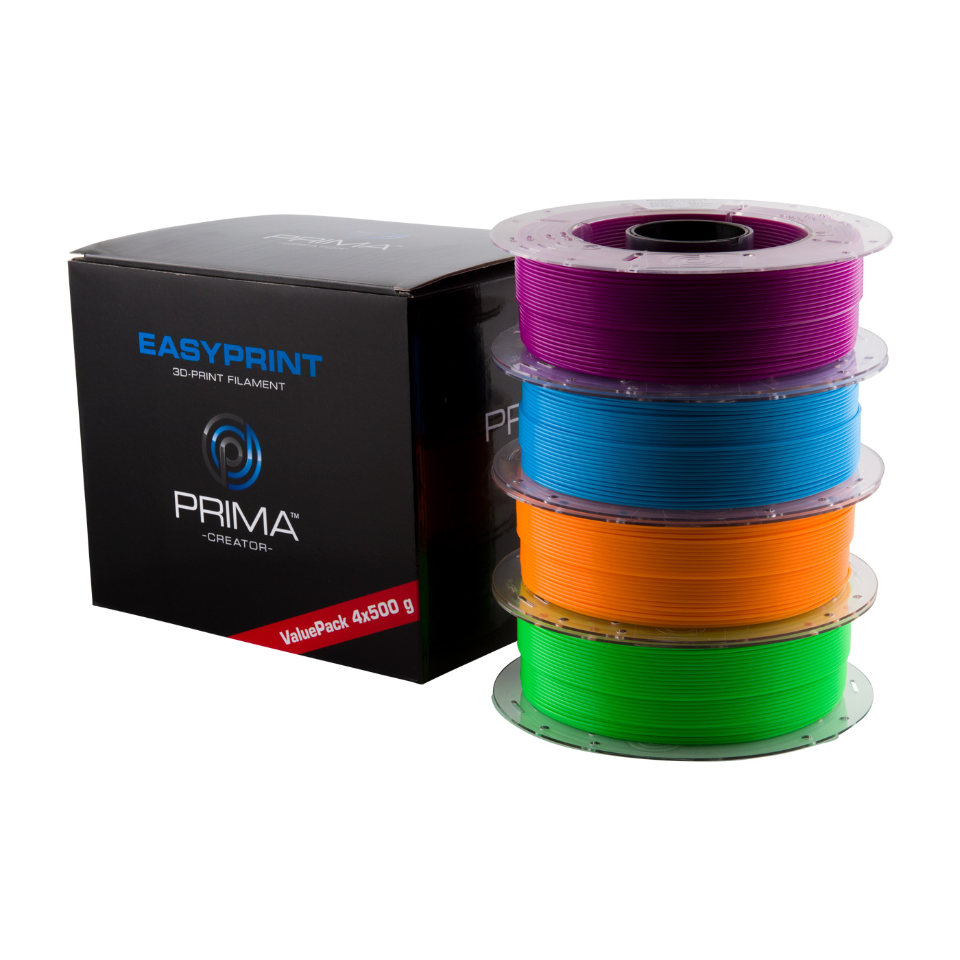 Filament PrimaCreator PLA Niebieski (BLUE)