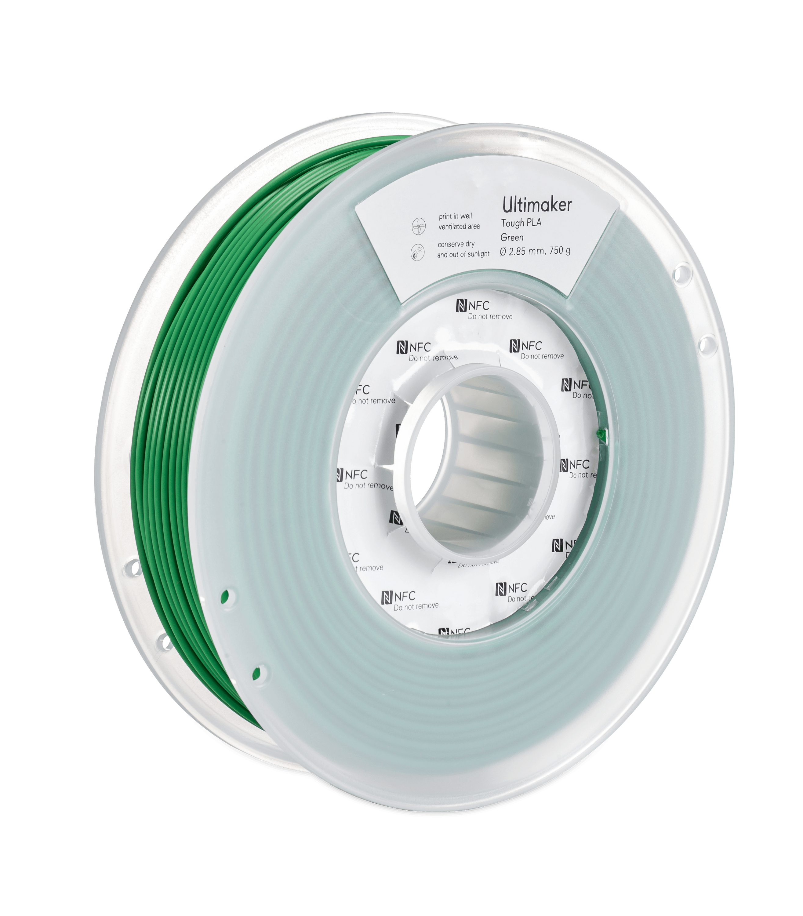 Filament UltiMaker PLA Zielony (GREEN)