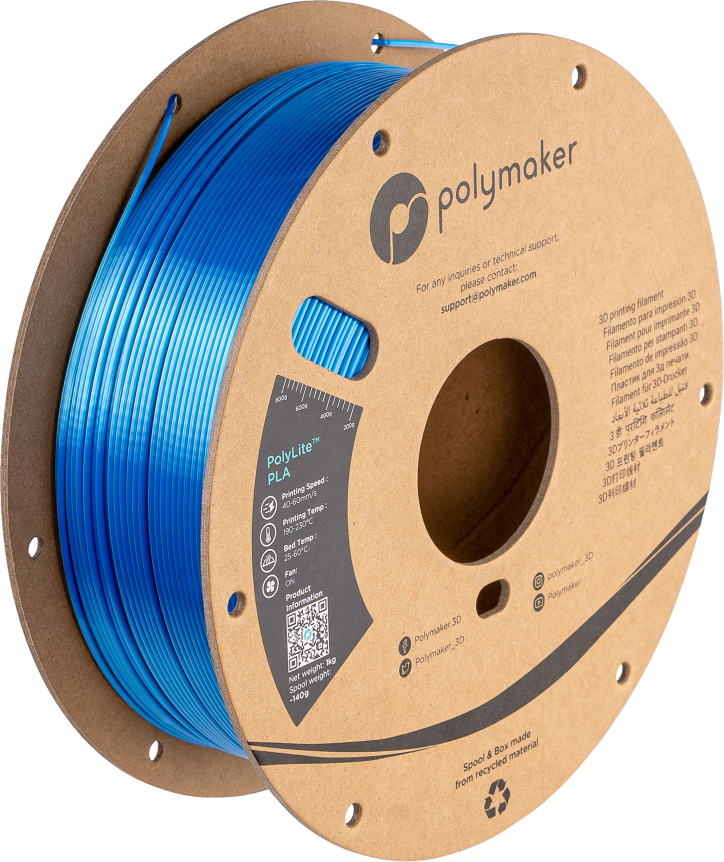 Filament Polymaker PLA Dwukolorowy Jedwabny (DUAL SILK)
