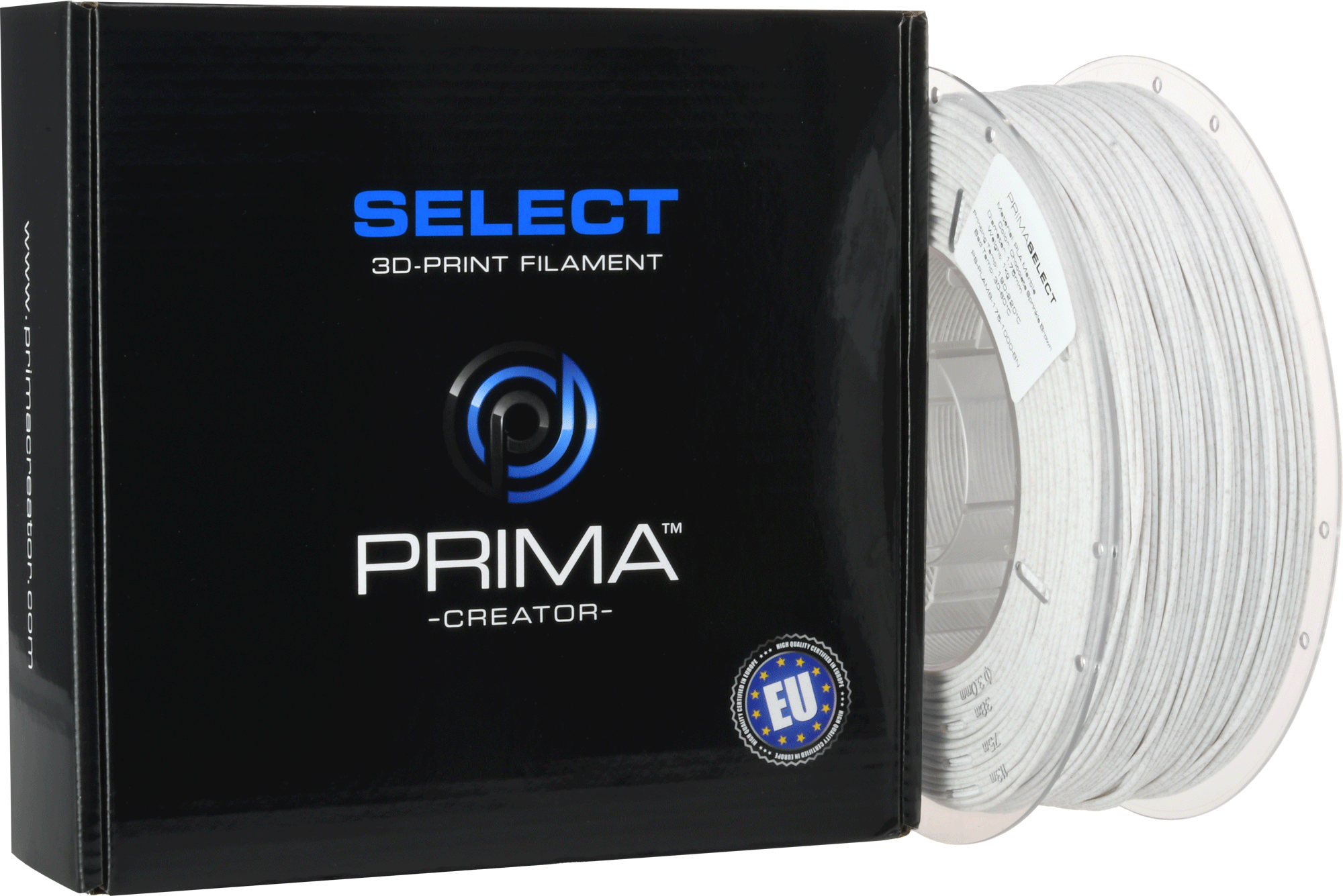 Filament PrimaCreator PLA Biały Teksturowany (WHITE TEXTURED)