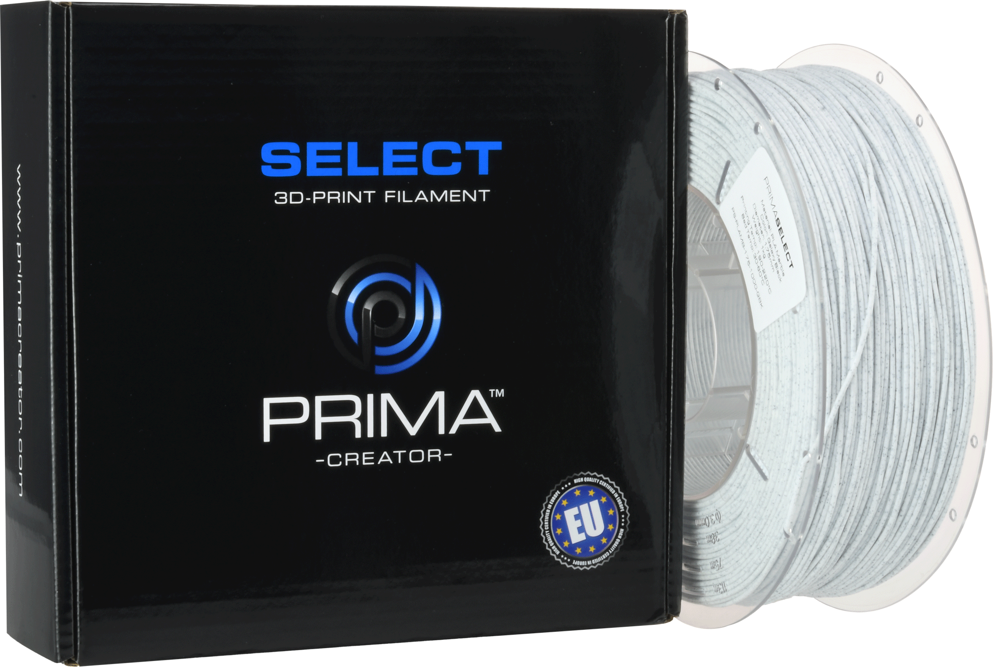 Filament PrimaCreator PLA Biały Teksturowany (WHITE TEXTURED)