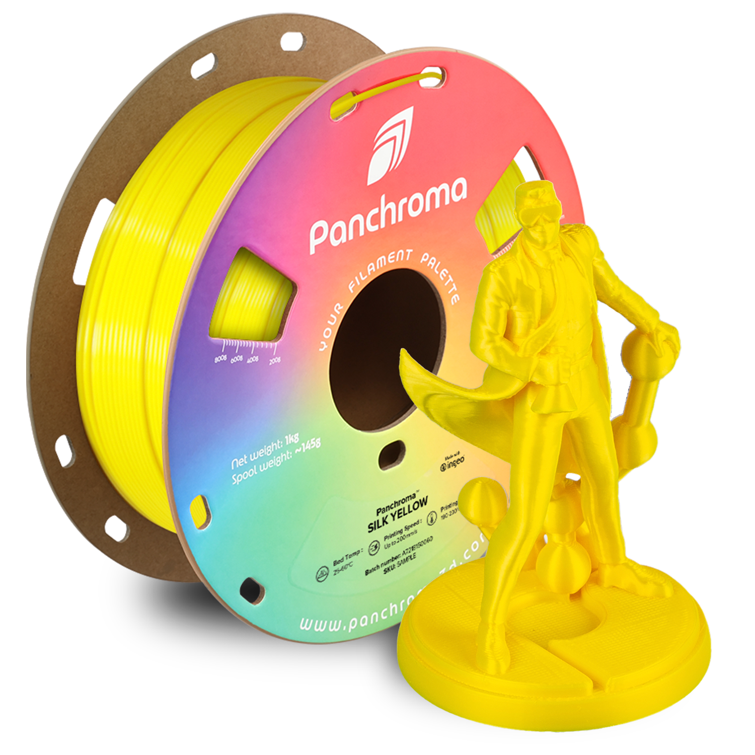 Filament Polymaker PLA High-Speed Jedwabny (SILK)