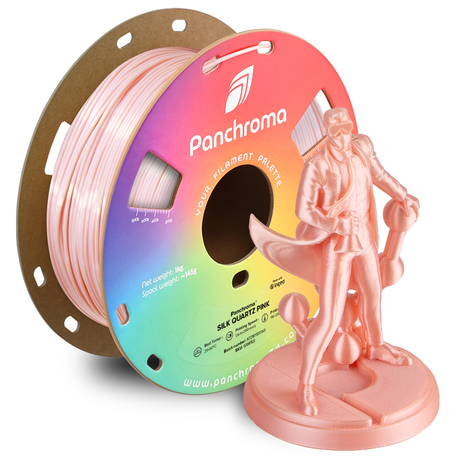 Filament Polymaker PLA High-Speed Jedwabny (SILK)