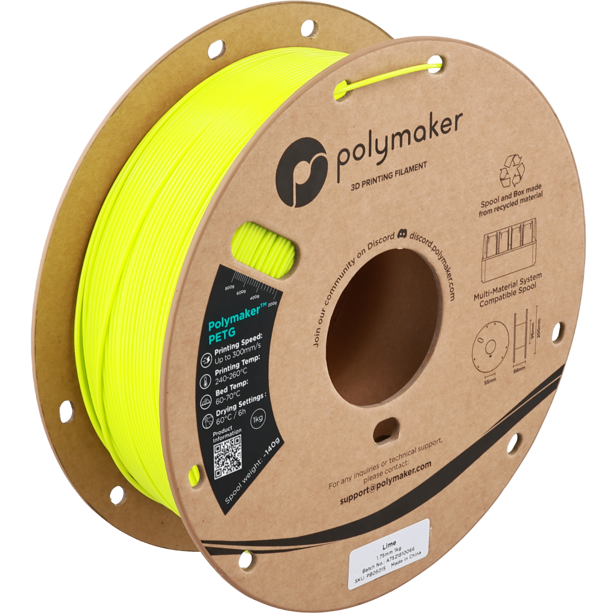Filament Polymaker PETG High-Speed 
