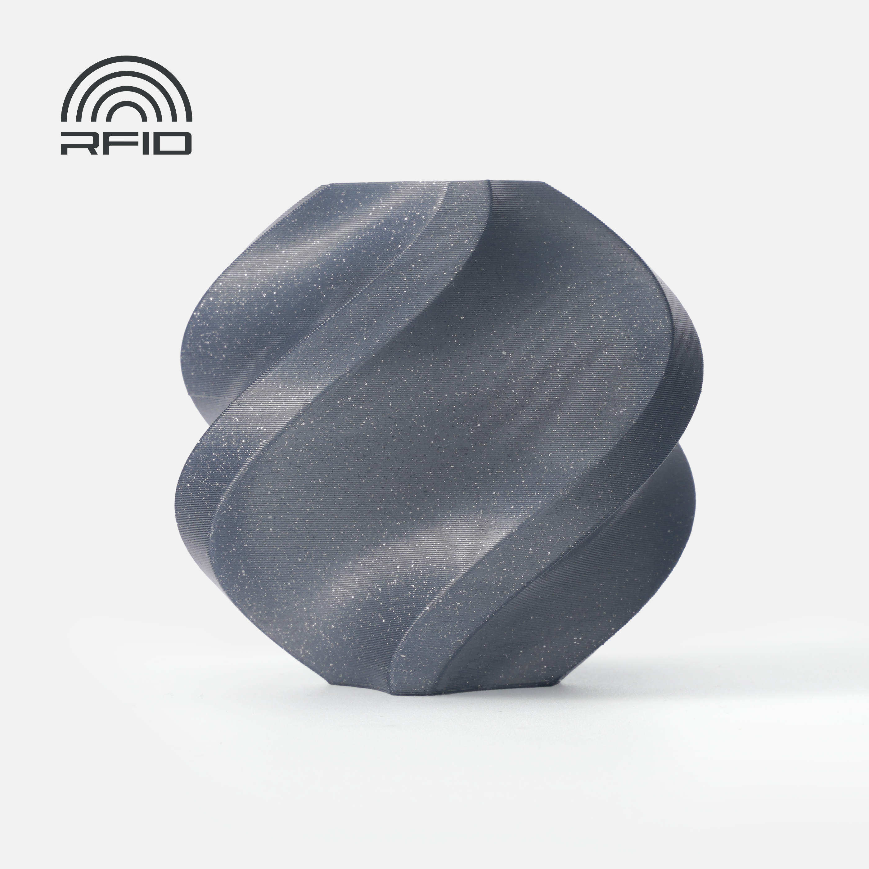 Filament Bambu Lab PLA Szary Brokatowy/Mieniący (GRAY GLITTER)