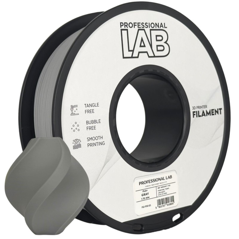 Filament Professional Lab PLA Plus Szary (GRAY)