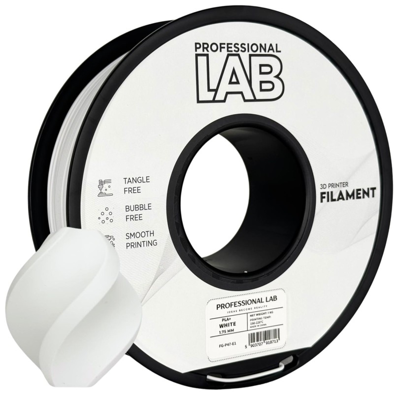 Filament Professional Lab PLA Plus Biały (WHITE)