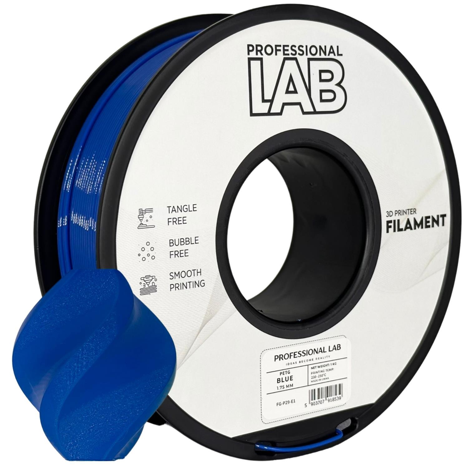 Filament Professional Lab PETG Niebieski (BLUE)