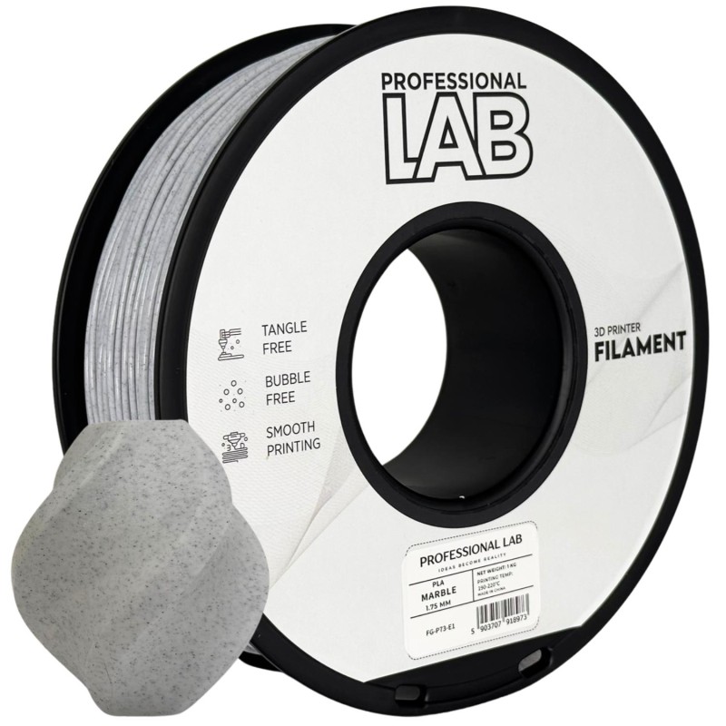 Filament Professional Lab PLA Biały Teksturowany (WHITE TEXTURED)