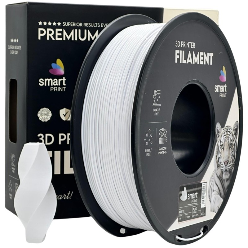 Filament Smart Print PETG Biały (WHITE)