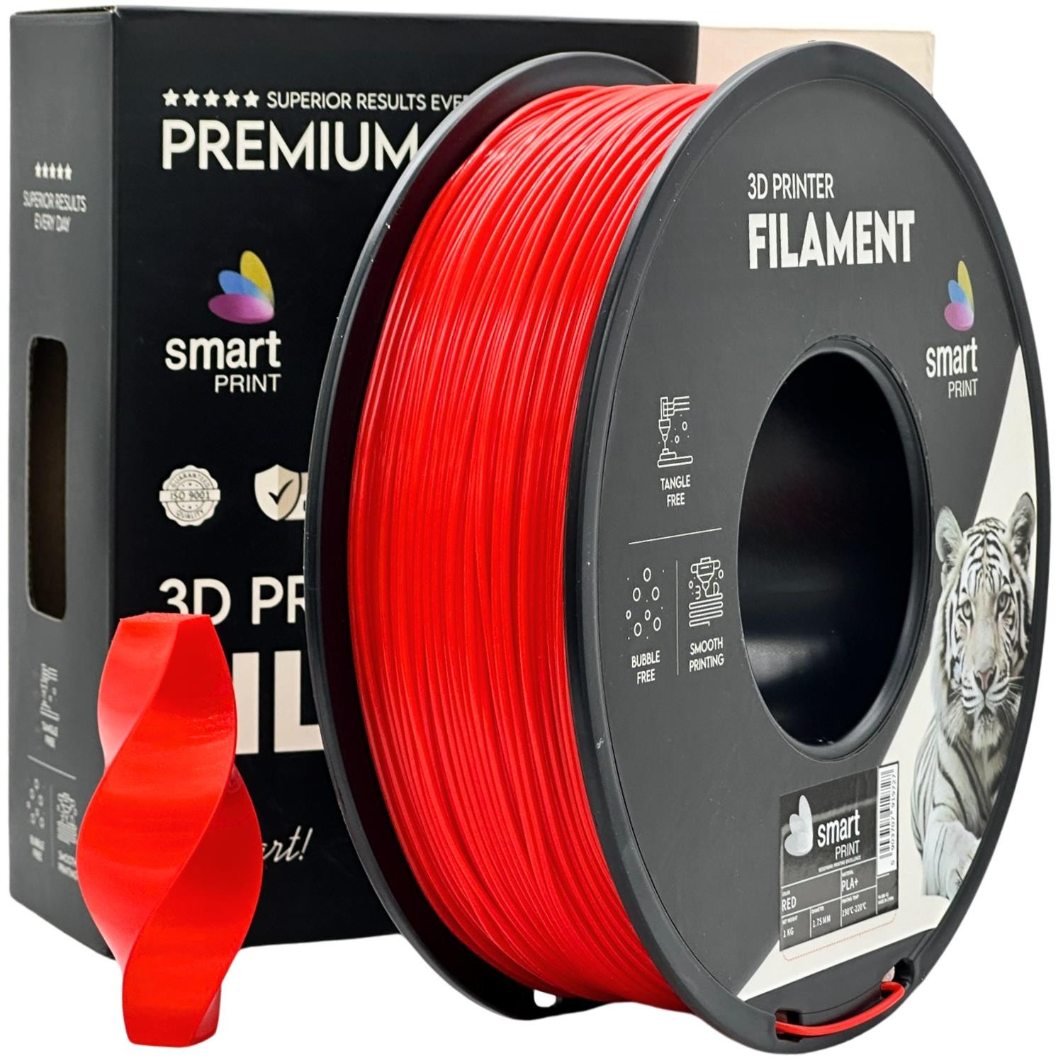 Filament Smart Print PLA Plus Czerwony (RED)
