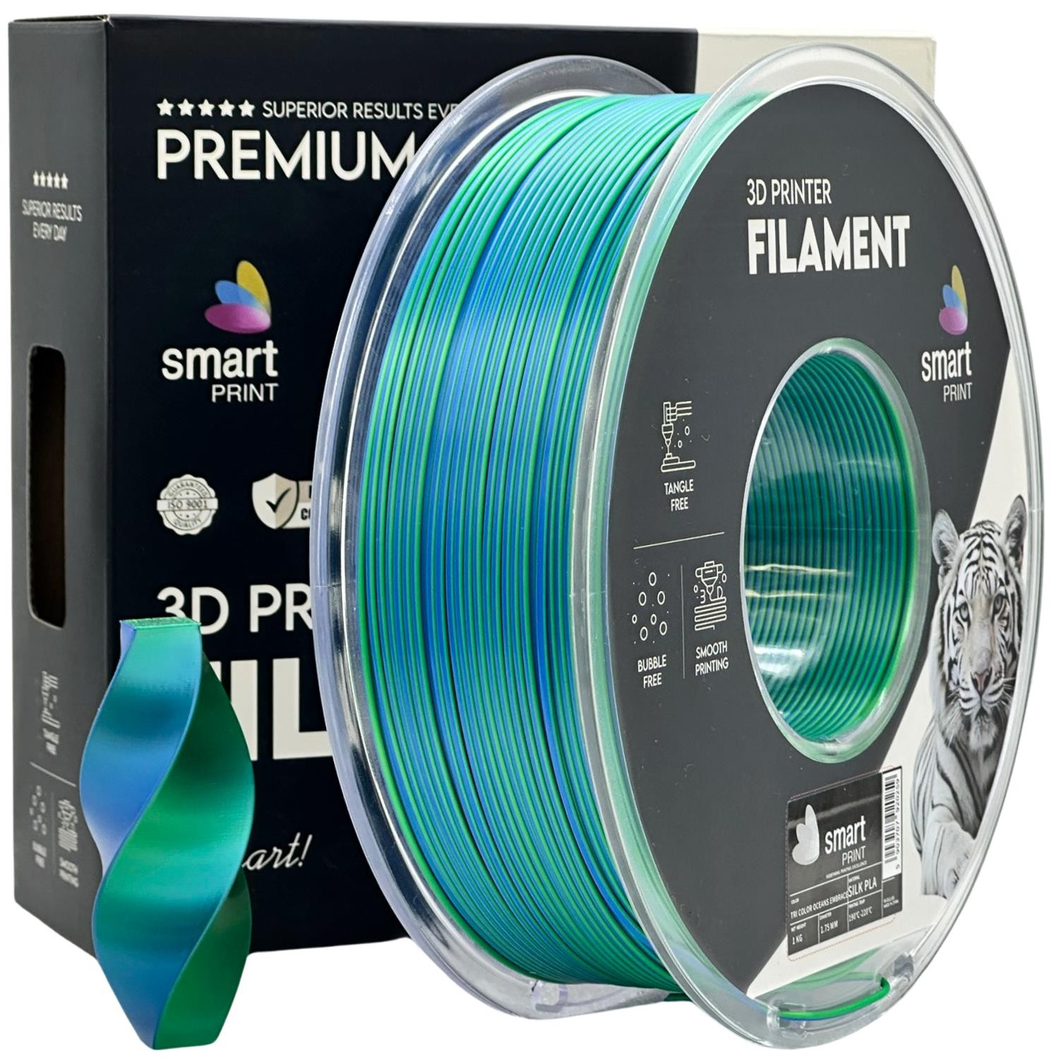 Filament Smart Print PLA  Dwukolorowy Jedwabny (DUAL SILK)