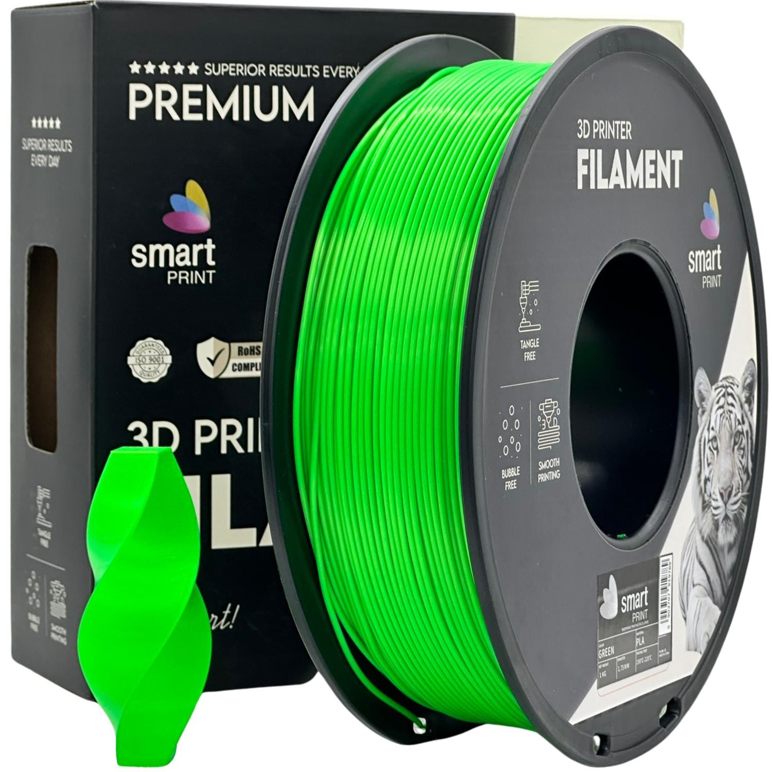 Filament Smart Print PLA Zielony (GREEN)