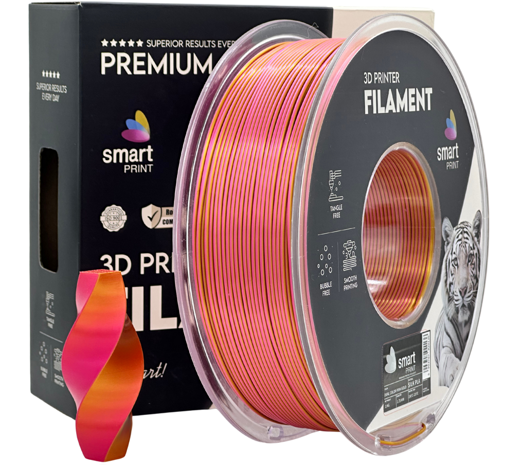 Filament Smart Print PLA Różowy Dwukolorowy Jedwabny (PINK DUAL SILK)