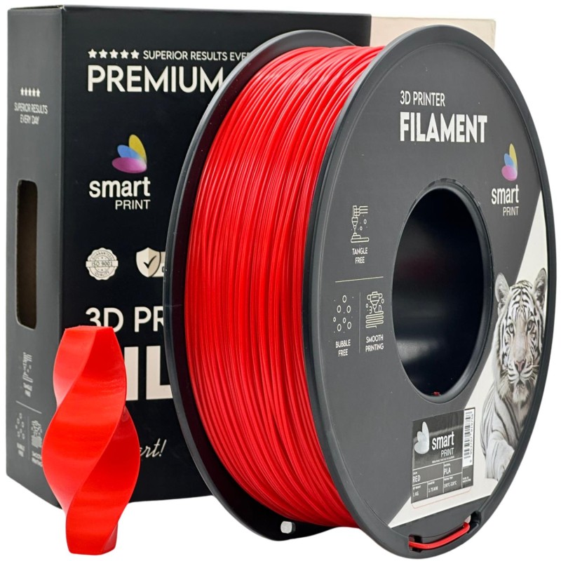 Filament Smart Print PLA Czerwony (RED)