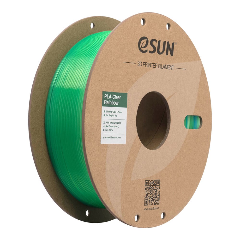 Filament eSUN PLA Niebieski Tęczowy (BLUE RAINBOW)