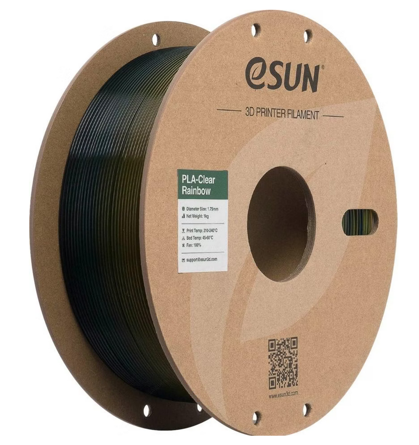 Filament eSUN PLA Niebieski Tęczowy (BLUE RAINBOW)