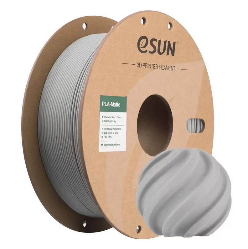 Filament eSUN PLA Szary Matowy (GRAY MATTE)