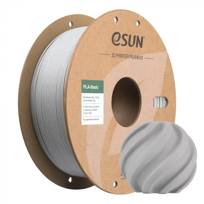 Filament eSUN PLA High-Speed Szary (GRAY)